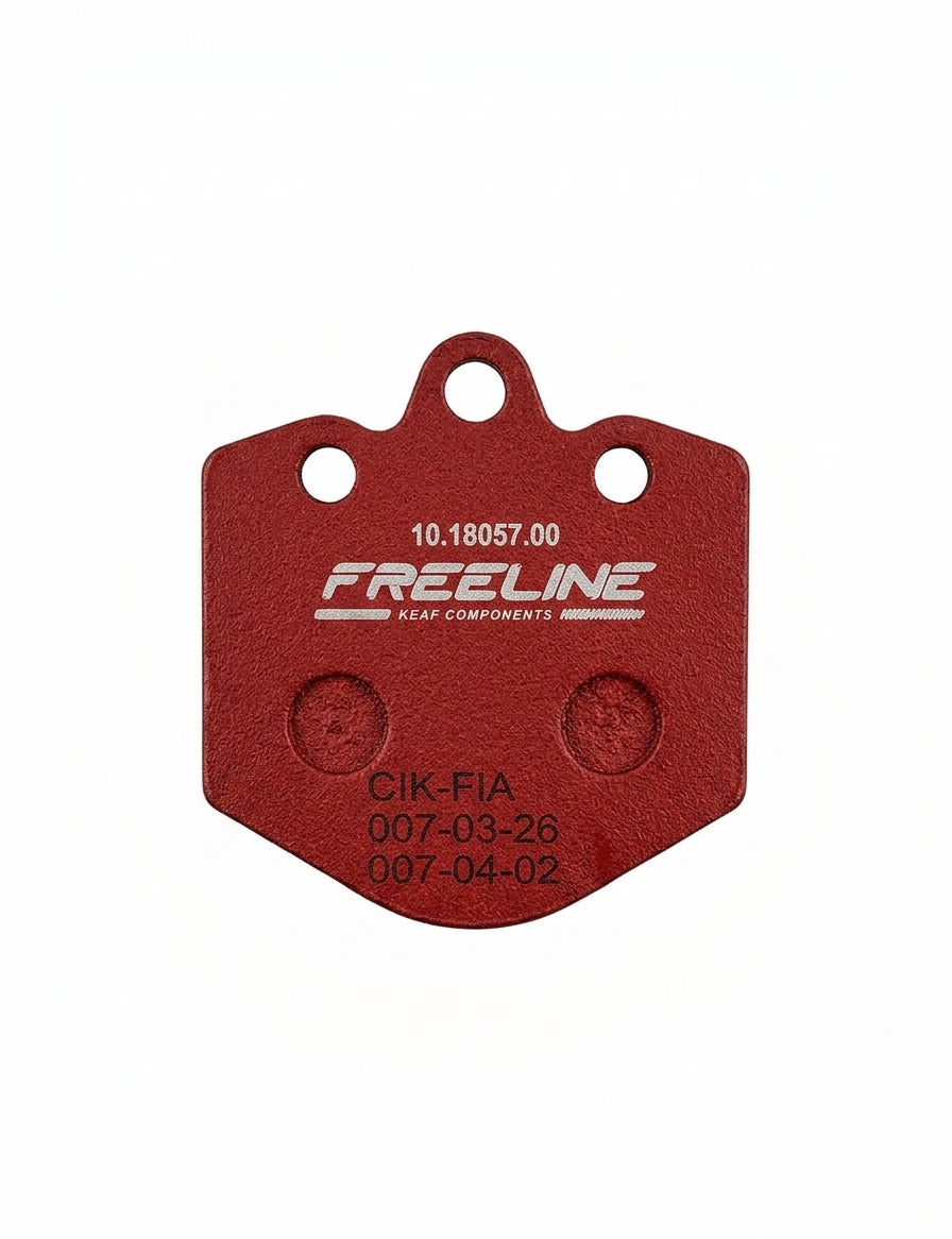 Freeline Brake Pad 56x55mm Red