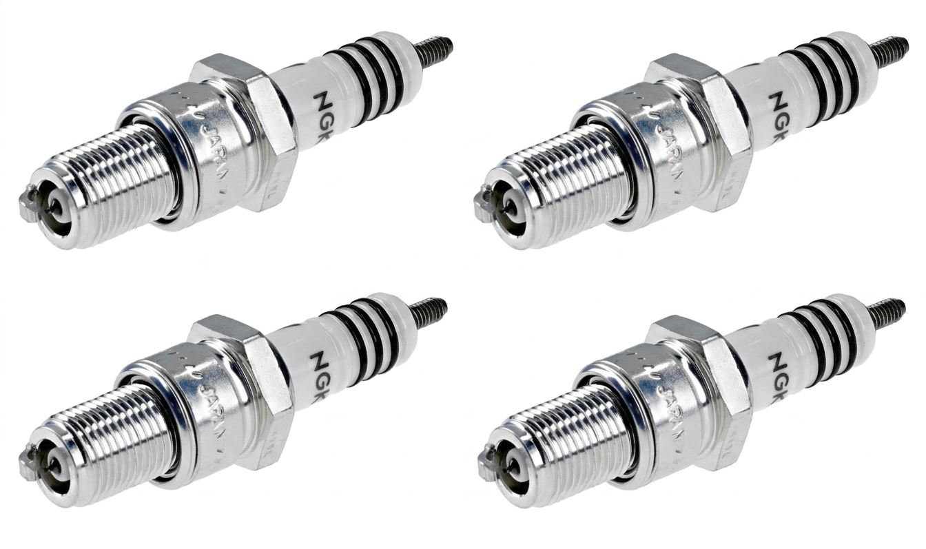 NGK EIX Iridium Spark Plugs Pack (x4 Plugs)
