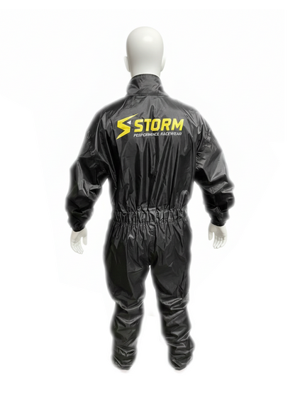 Storm Double Lined Black Wet Rain Suit