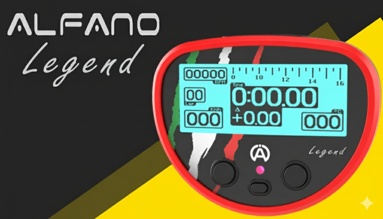 Alfano Legend GPS Lap Timer – Precision Timing Made Simple