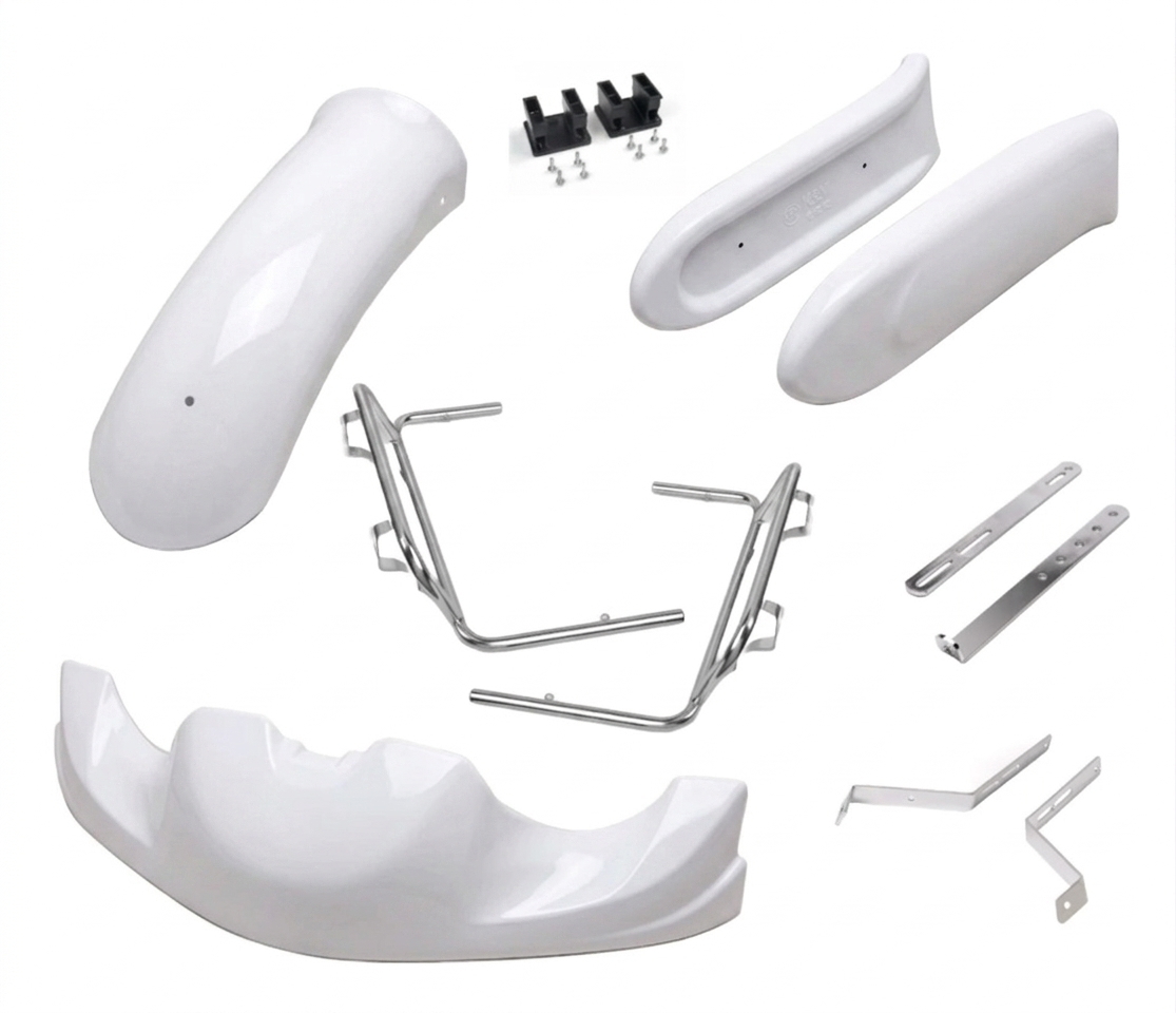 KG 507 Junior Bodywork Full Kit White/Pearl