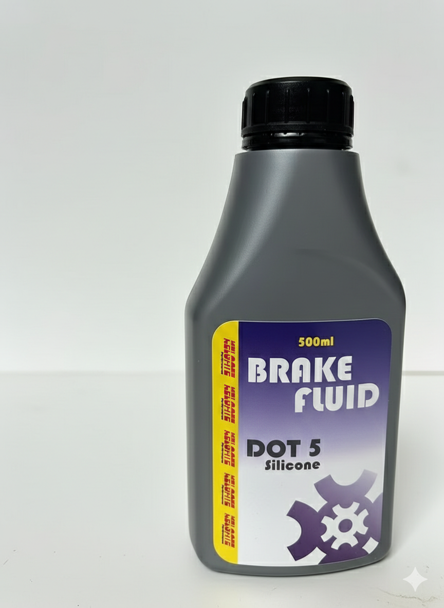 Kelgate Brake Fluid - DOT 5 Silicone (500ml)