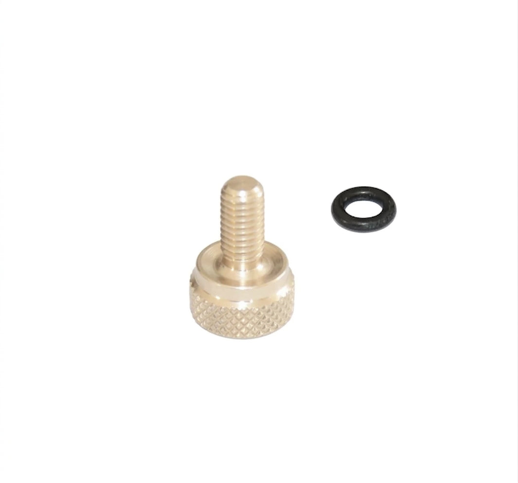 Wheel Bead Screw With O-Ring (OTK Finger Grip Style)