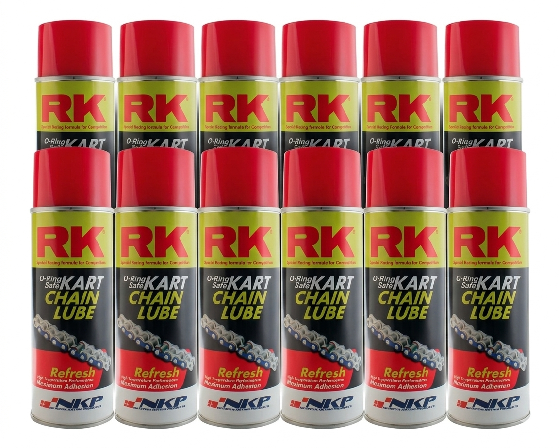 RK Refresh 400ml Chain Spray Lube Highly Adhesive (Box of 12)