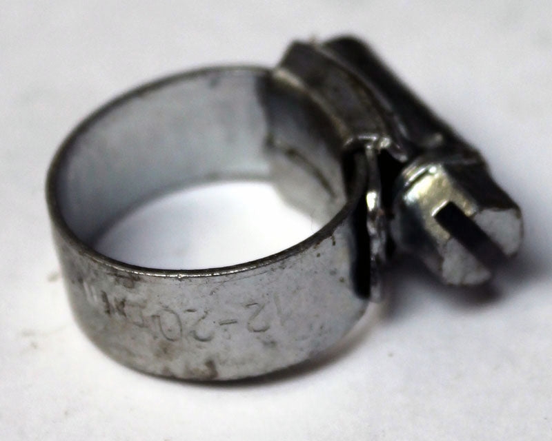 Hose Clip Mild Steel Bright Zinc Plated Various