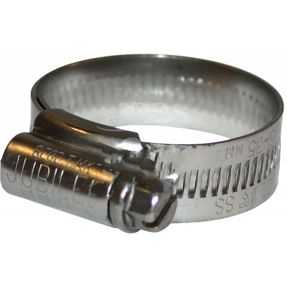 Hose Clip Mild Steel Bright Zinc Plated Various