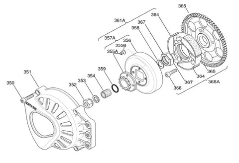 Iame X30 Complete Clutch Assembly