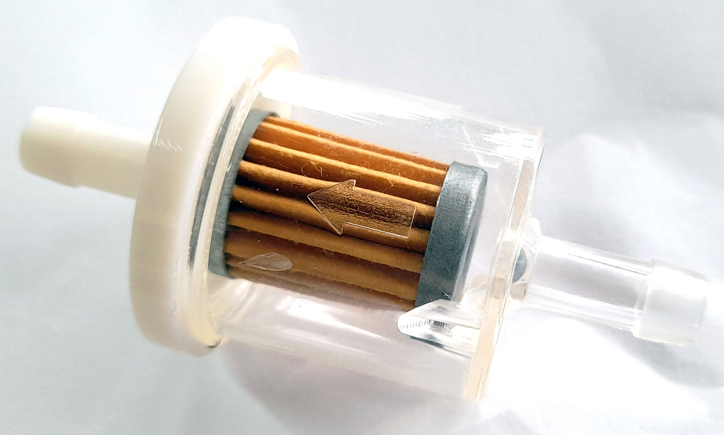 Round In-Line Fuel Filter Go Kart Racing