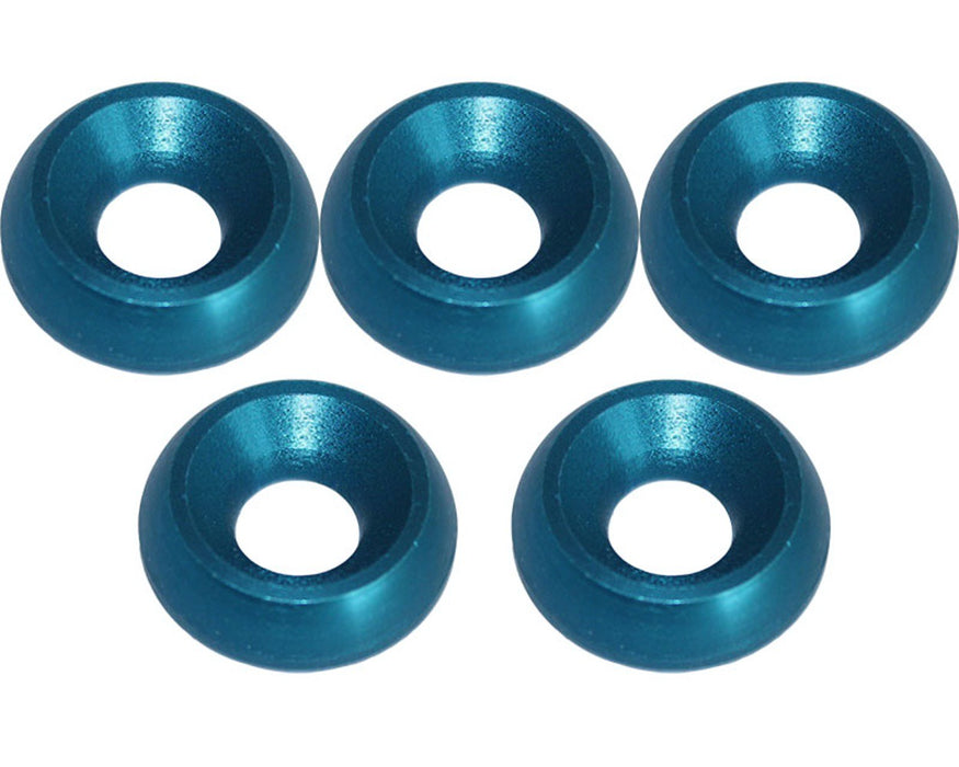 Aluminum CSK Washer Pack of 5 All Colours