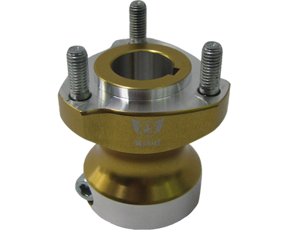 Wheel Hub 30mm 62mm Key 6/8mm Aluminium