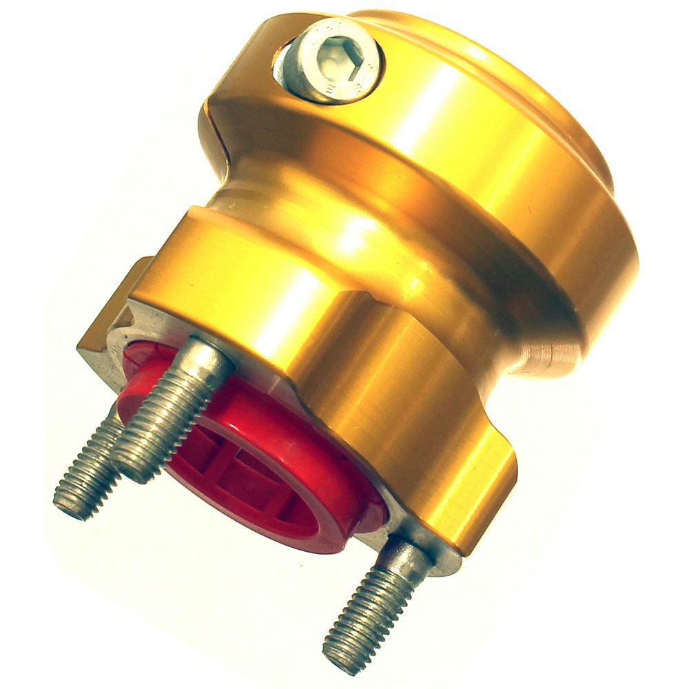 Gold Anodised 40mm x 62mm Short Rear Hub Karting  Race