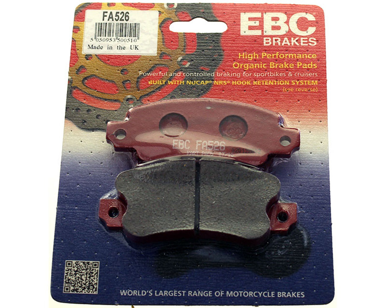 EBC Brake Pad Set FA526 (KC30)