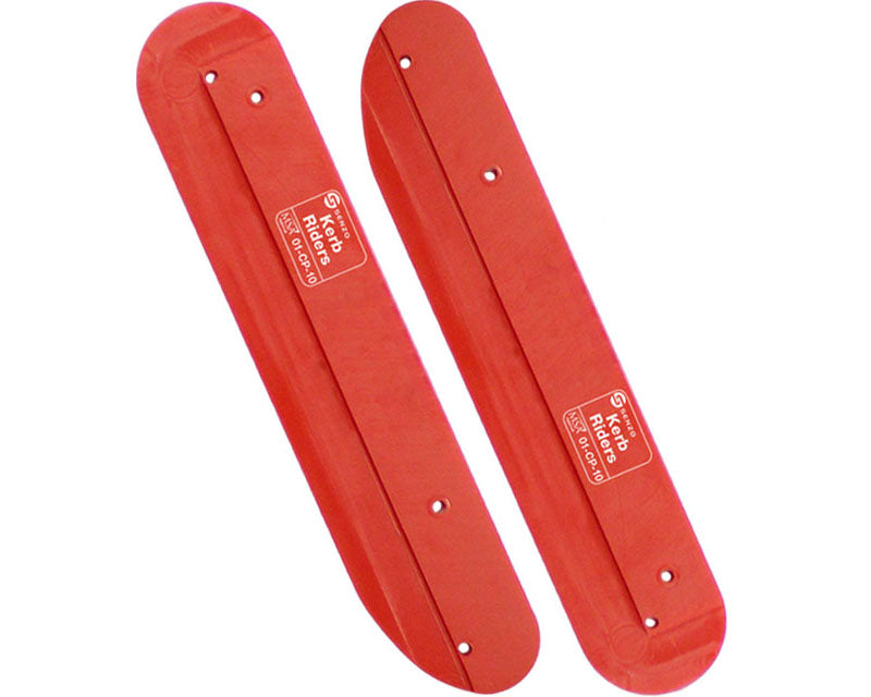 Senzo OTK Kerb Riders / Skid Plates Side Set Red