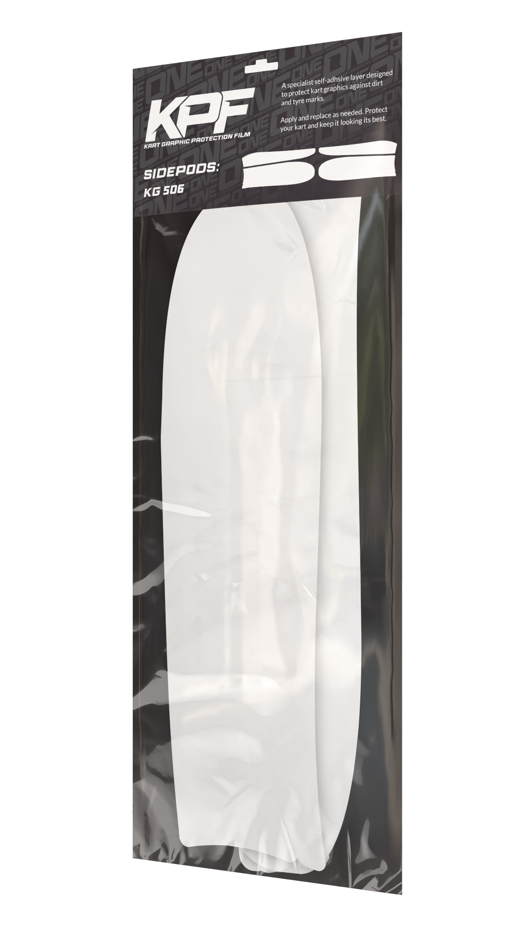 KPF - Kart Graphic Protection Film -Sidepods - KG 506