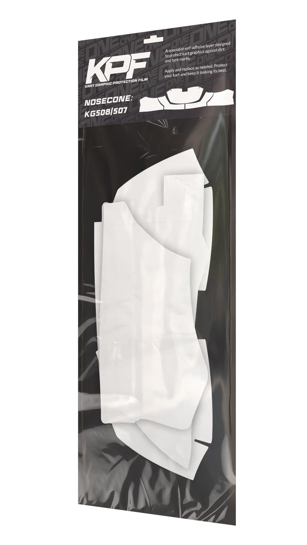 KPF - Kart Graphic Protection Film -Nosecone- KG 507