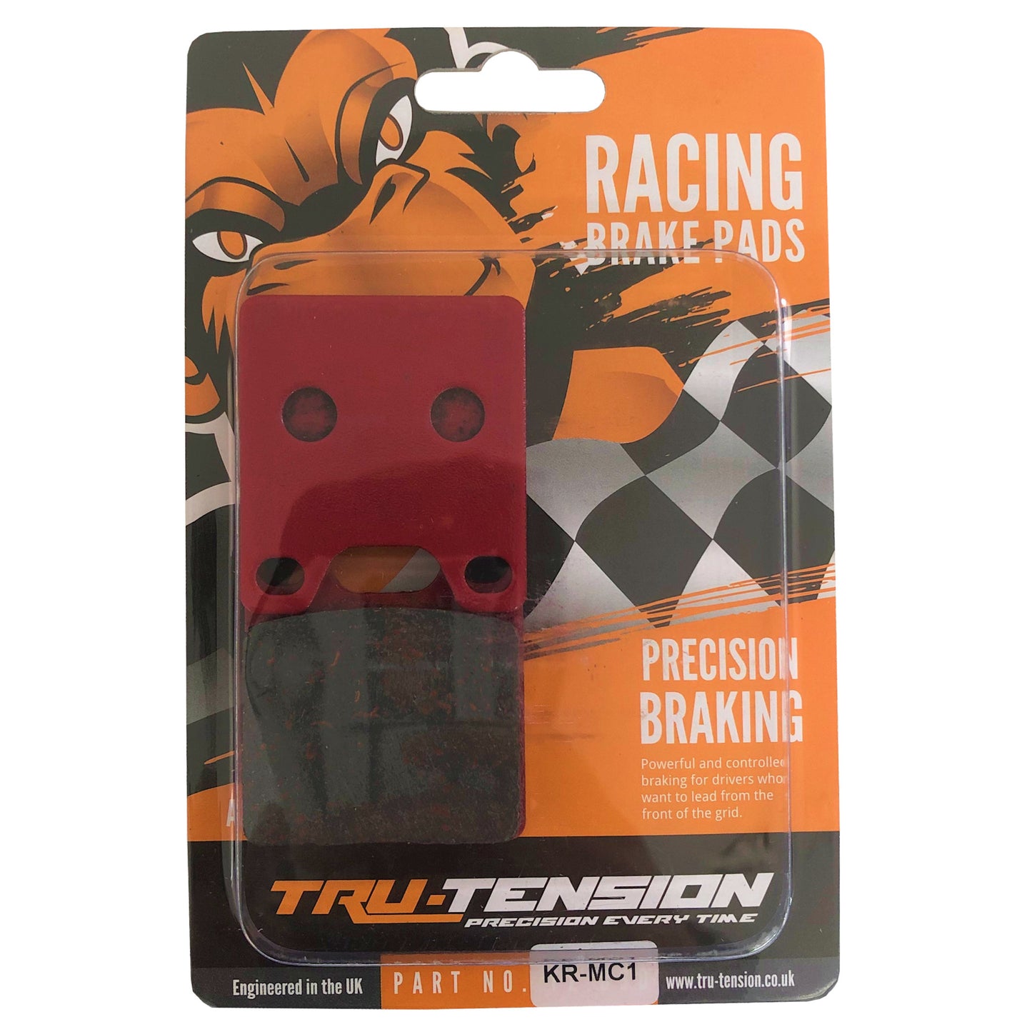 Tru-Tension Racing Brake Pad KR.MC1 Mad Croc / Kart Republict