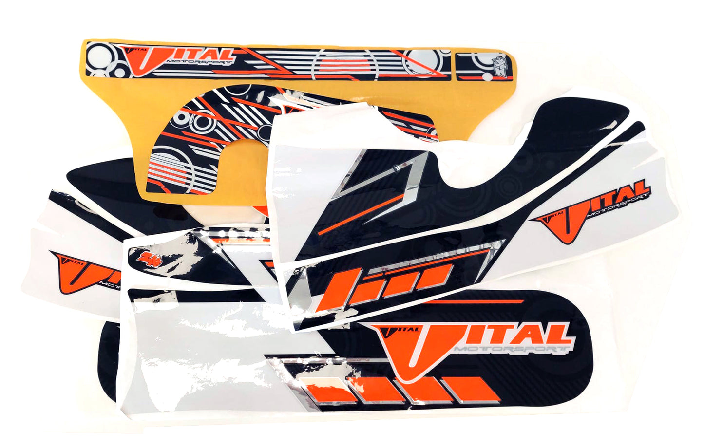 Used Vital Motorsports Bodywork Chain Guard Pod Spoiler Kit