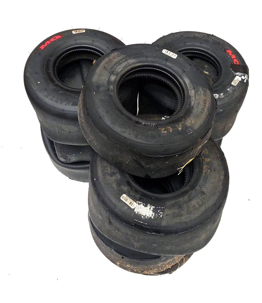 Used Mg Hs Slick 3-Sets Cik 10X4.60-5 11X7.10-5 Bundle