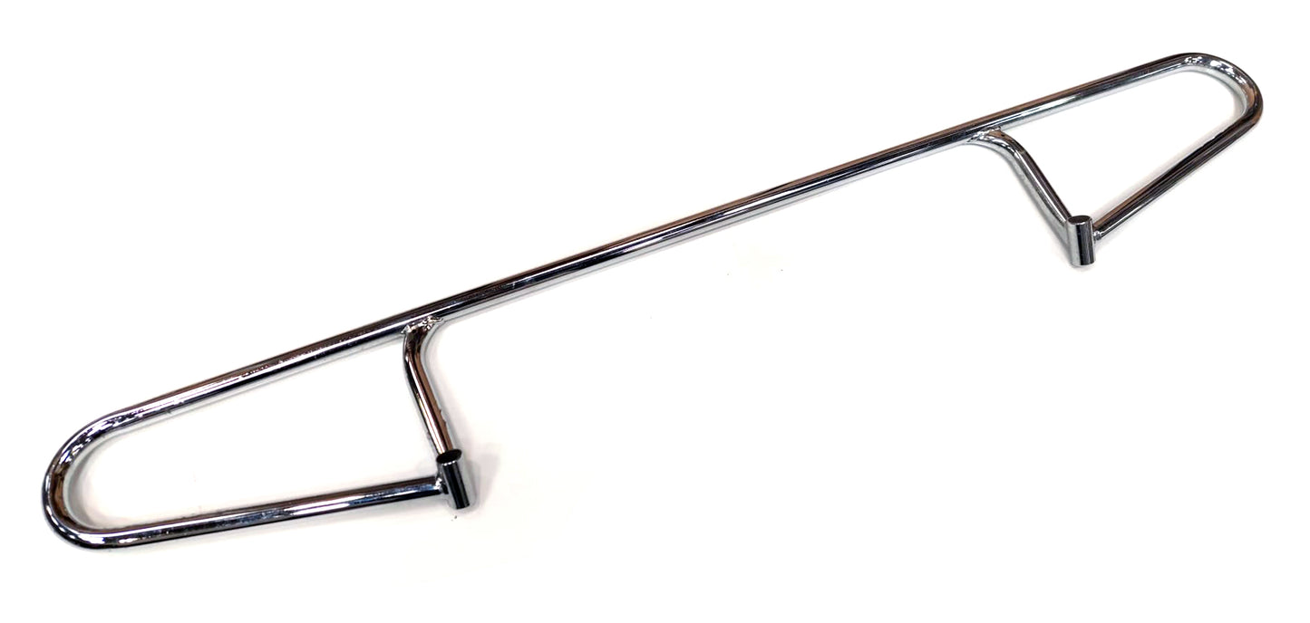 Used Chrome Metal Bumper Spoiler 1200mm (610mm Fitting Holes)