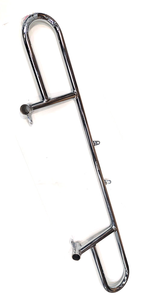 Used Otk Chrome Metal Bumper Spoiler 970mm (420mm Fitting Holes)