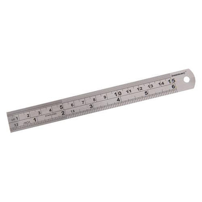 Silverline Steel Rule 150mm MT65