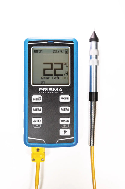 Prisma Digital Tire Pyrometer With Needle Probe (With Case) Go Kart Racing