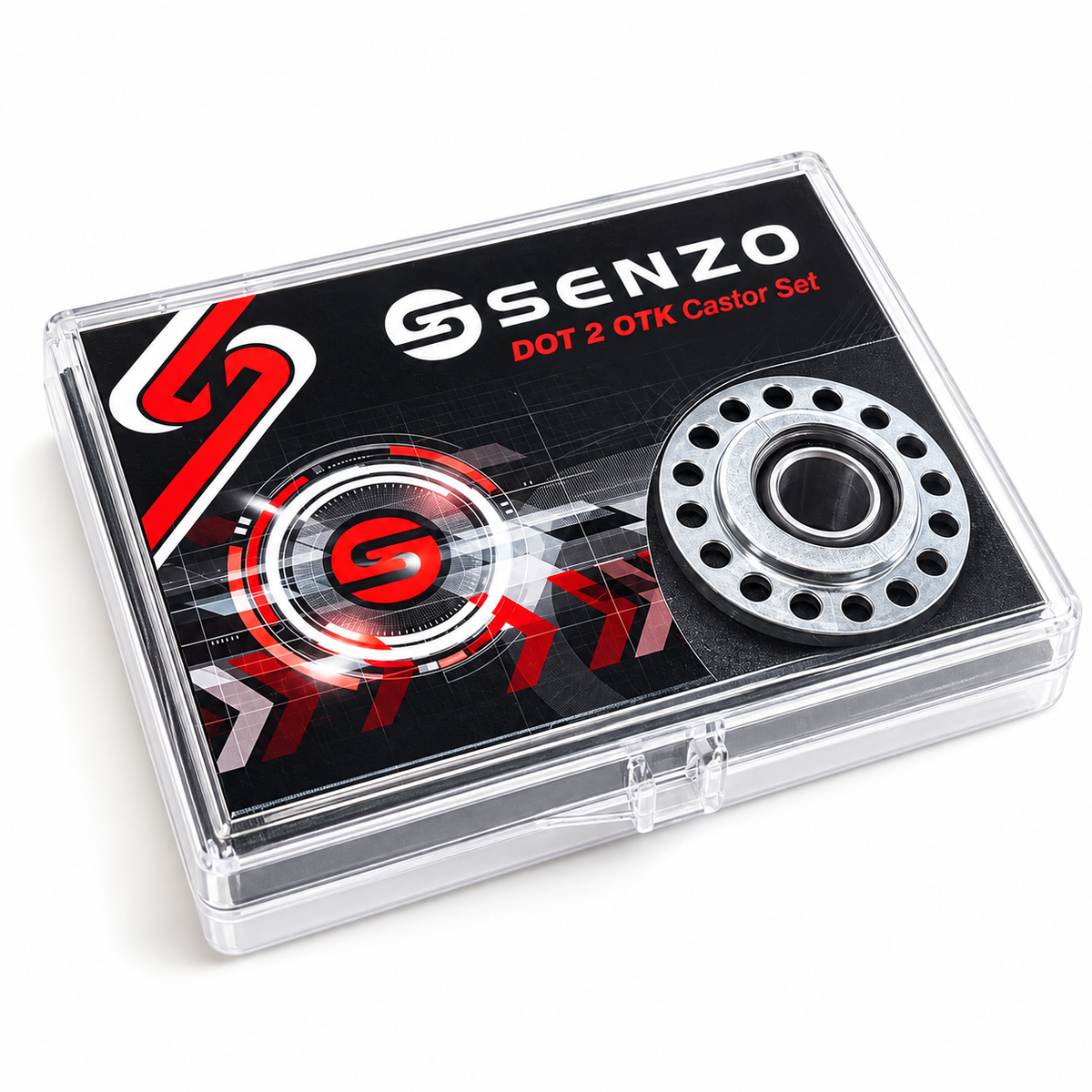 Senzo OTK 10mm Castor Adjuster Pair & Covers