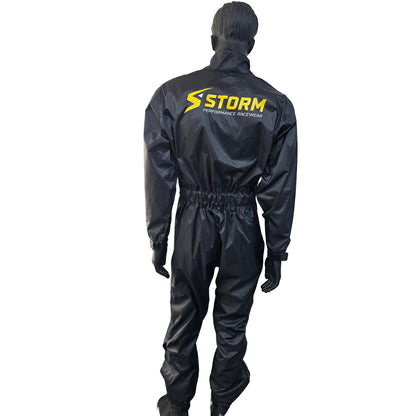 Storm Double Lined Black Wet Rain Suit