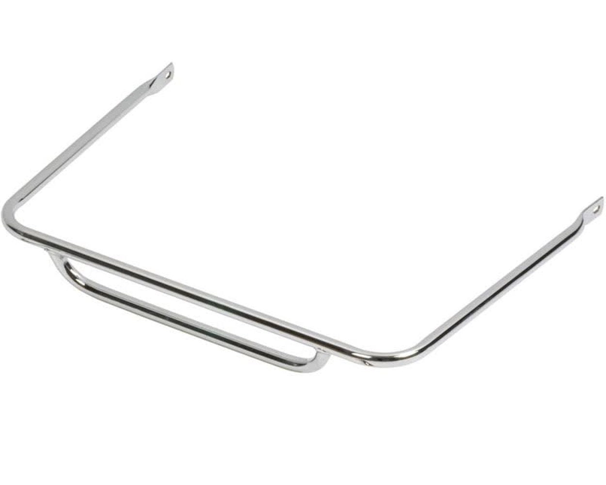 Chromed Front Upper Bumper Loop Spoiler 480mm x 280mm Bundle Deal