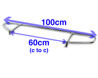 28mm Chrome Rear Bumper Bundle Deal