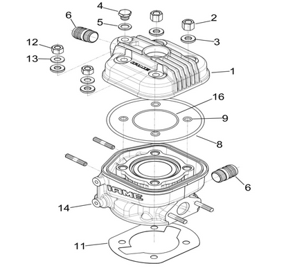 Iame Water Swift Cylinder