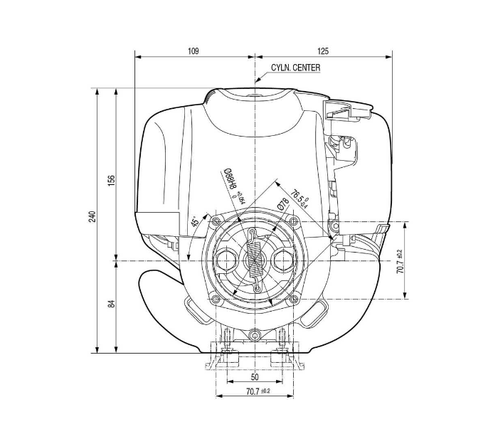 Honda GX35 Engine 4-Stroke