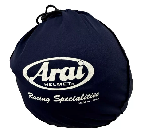 Genuine Arai Helmet Bag High Quality Soft Liner Universal GP7 GP6 CK6 – KKC Kart Components