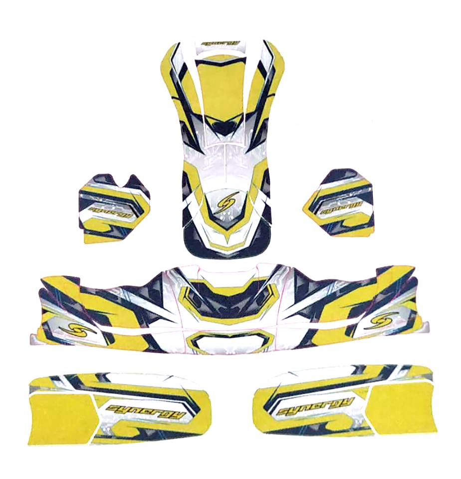 Synergy Complete Sticker Kit KG 509 (2025) Go Kart Racing