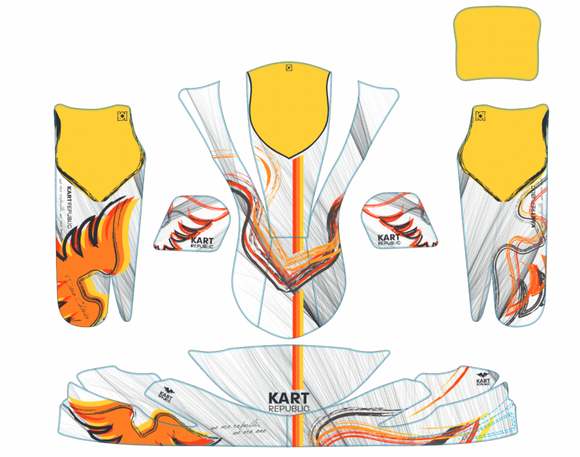 Kart Republic - Kit Stickers 2022 Complete