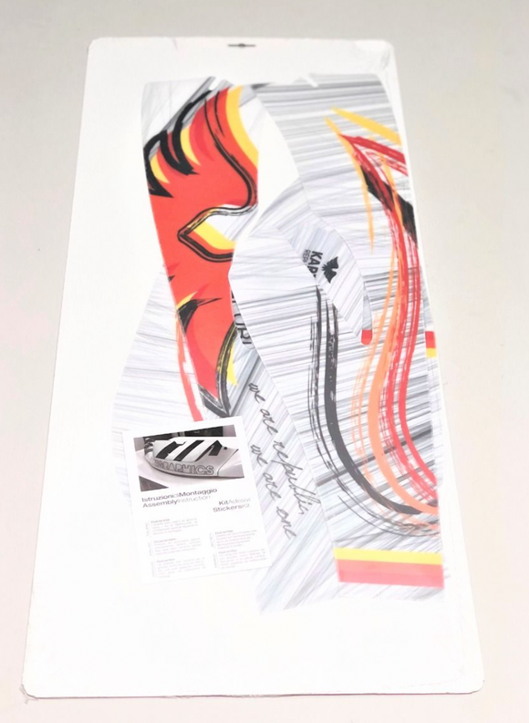 Kart Republic Big - Kit Stickers Spoiler Kart Republic
