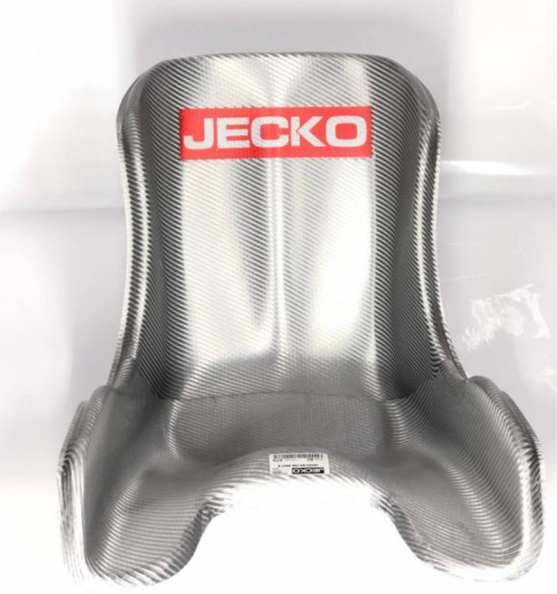Kart Republic Mini Kart Jecko Seat Silver Close Edge