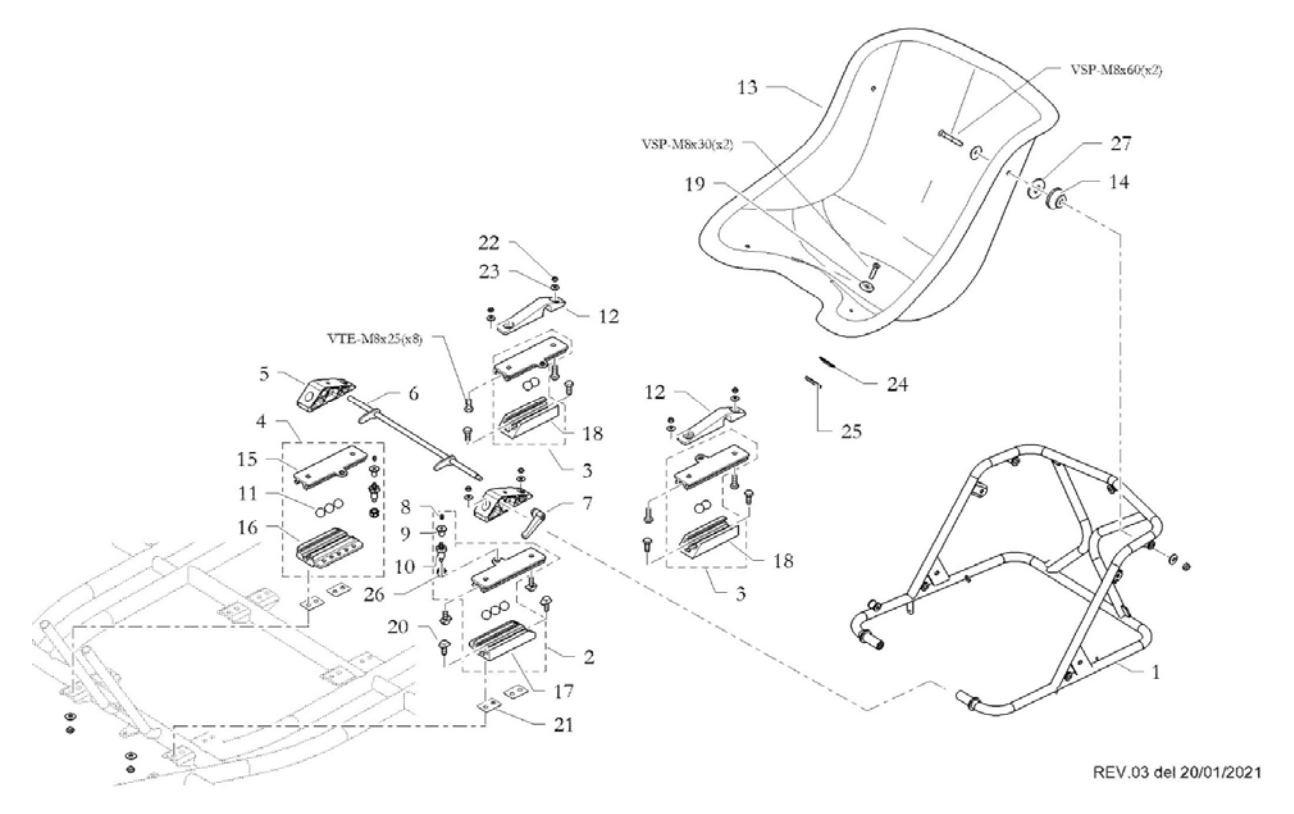 Freeline Mount Seat Frame Front (5)
