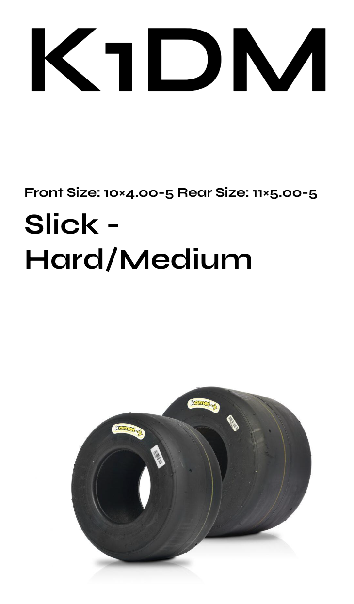 Komet X30 K1-DM Slick Tyre (Single)