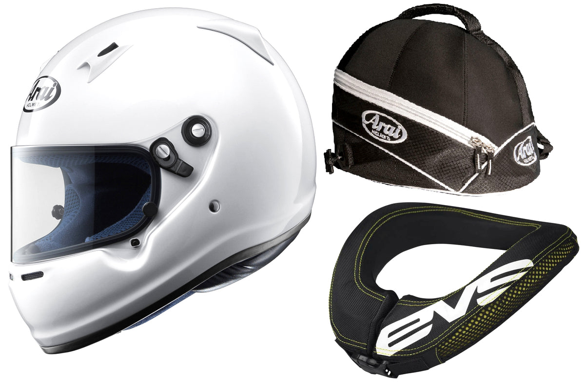 Youth Helmet Arai CK-6 EVS Holdall Bundle Racewear Pack