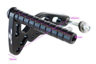 Aluminium Cadet Throttle / Brake Pedal Blue Bundle Deal