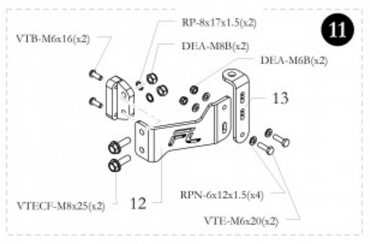Freeline Muffler Cradle Support Bracket Transmission