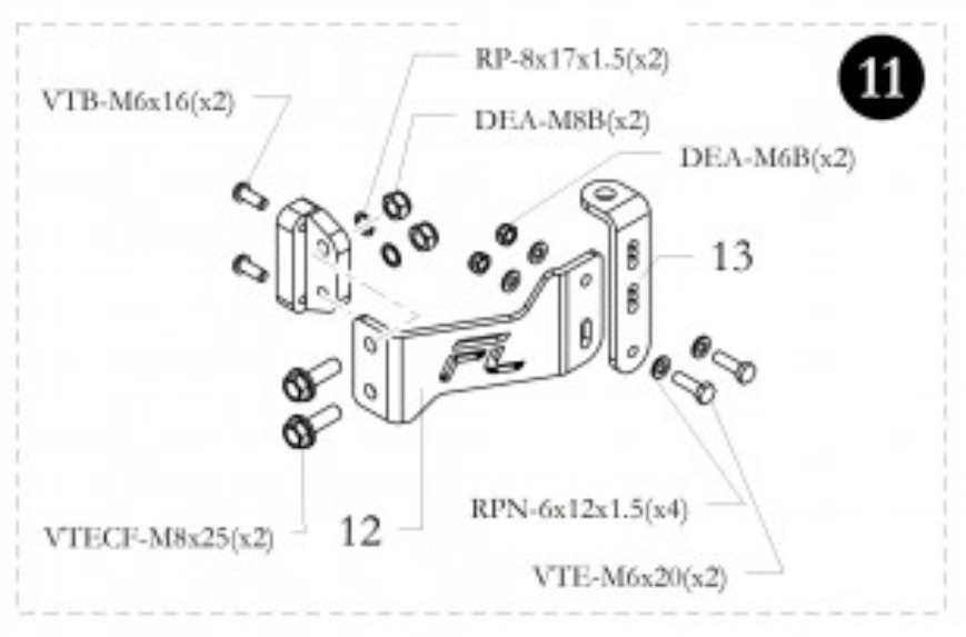 Freeline Muffler Cradle Support Bracket Transmission