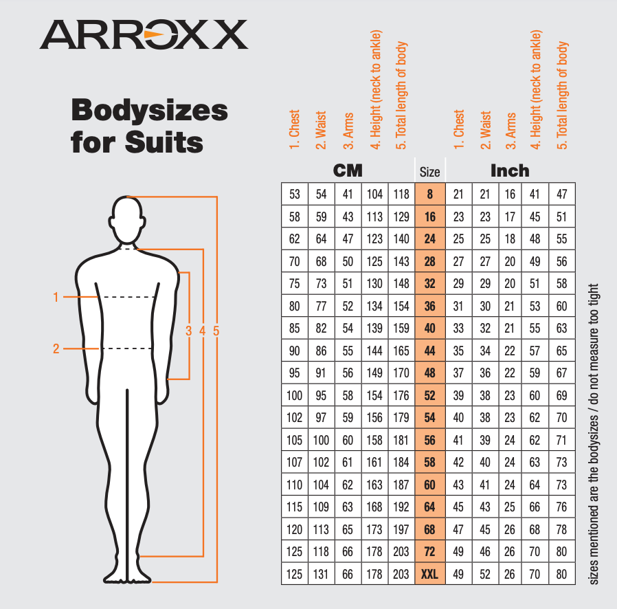 Arroxx Race Wetsuit (100% wind and waterproof)
