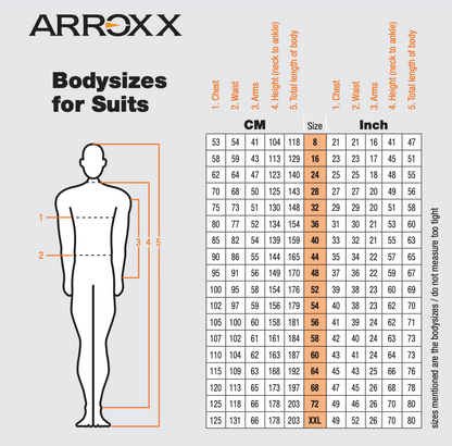 Arroxx Race Wetsuit (100% wind and waterproof)