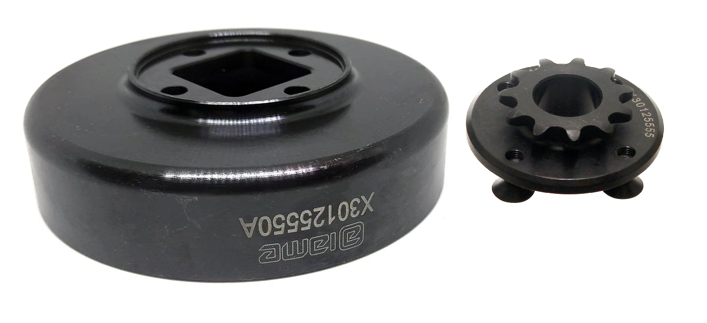 Iame X30 Clutch Drum & Sprocket (Loose)