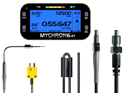 MyChron 6 2T GPS Lap Timer RPM, M10 Water, EGT (Rotax, X30, OK)