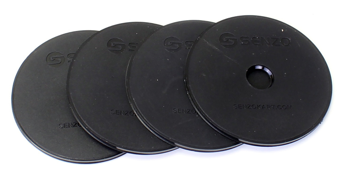 Senzo Nylon Seat Spacer Washer 8mm (4PK)