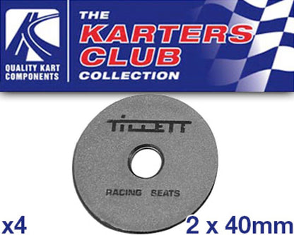 Tillett CIK Nylon Seat Spacer Washer 8mm (4PK)