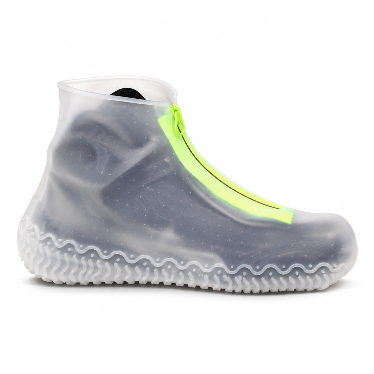 Transparent Race Over Boots Shoes Clear UK Sizes Junior 7 - Adult 11